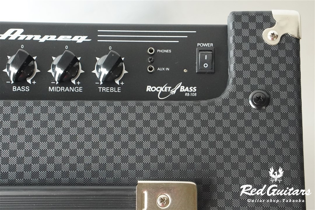 Ampeg Rocket Bass RB-108 ベース用アンプ AMPEGベース用コンボアンプ「Rocket Bass」シリーズ新登場！｜サウンド